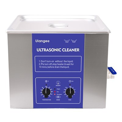 Glanhawr ultrasonic ar gyfer rhannau beic