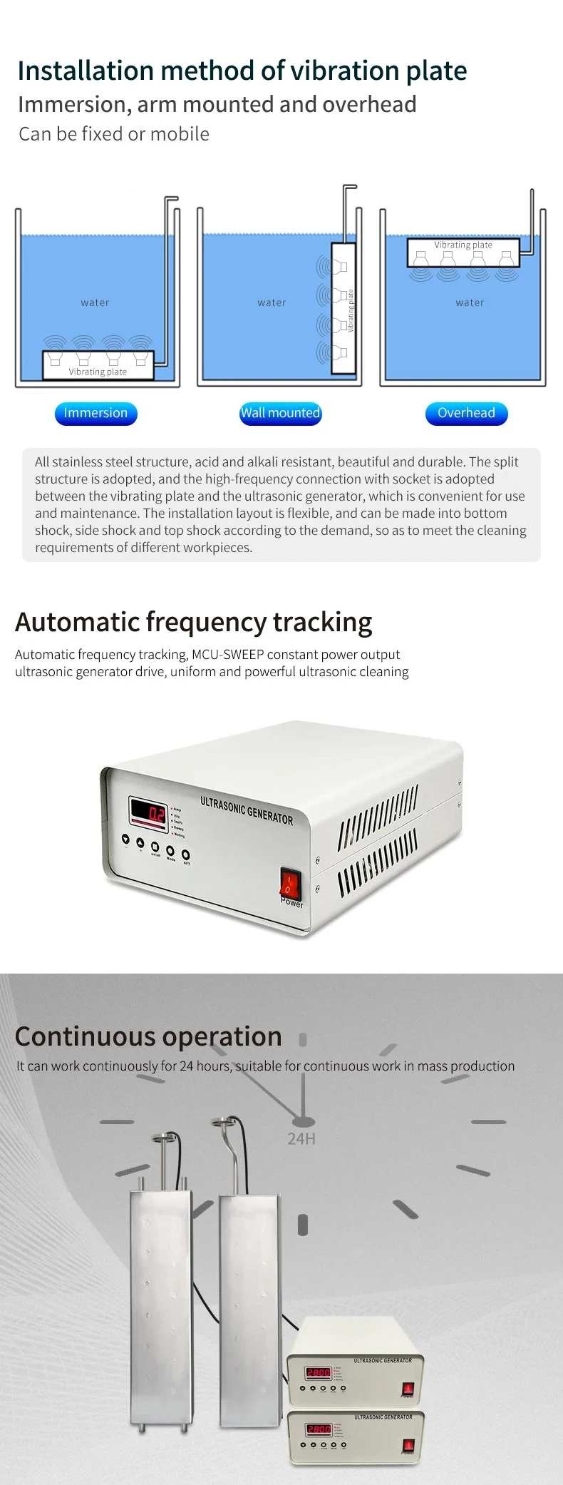 immersion transducers immersion transducers